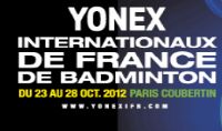 Yonex Internationaux de France de Badminton. Du 23 au 28 octobre 2012 à Paris. Paris. 